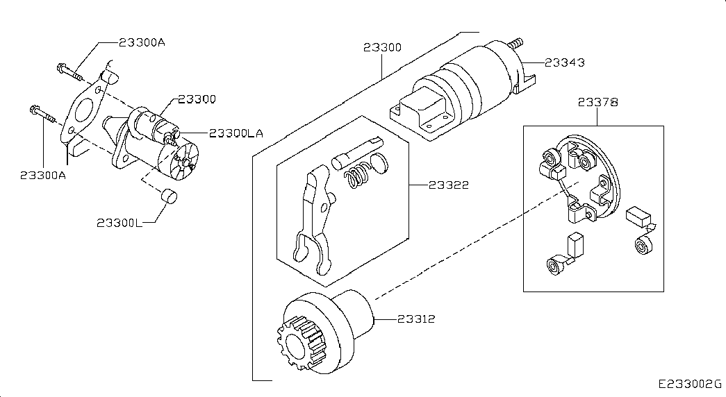 Daihatsu 23300-BC20B - Стартер autocars.com.ua