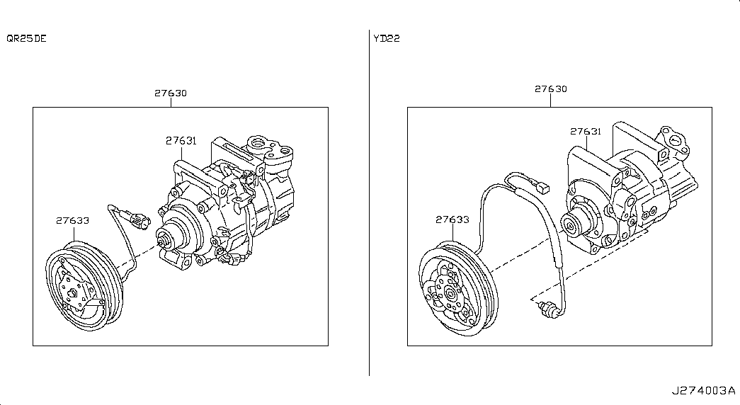 NISSAN 92600-AU01B - Компрессор кондиционера avtokuzovplus.com.ua