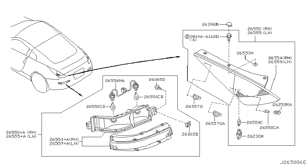 NISSAN 26261-89962 - BULB autocars.com.ua