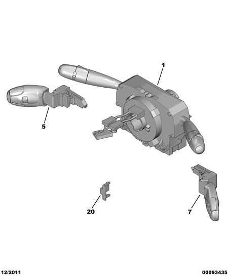 ERA 440457 - Выключатель на рулевой колонке autodnr.net