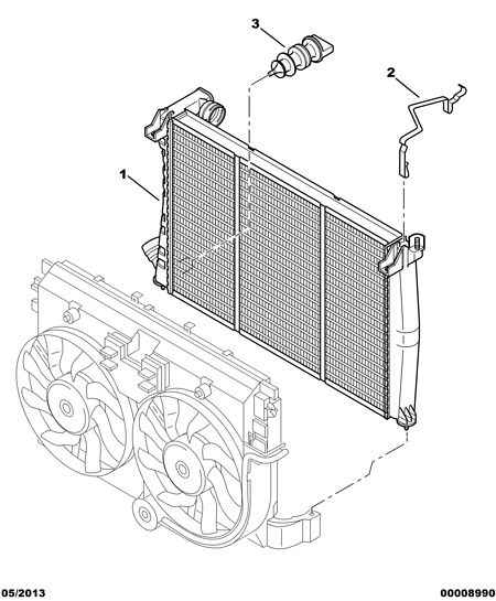 CITROËN 1301.Z6 - Радиатор, охлаждение двигателя avtokuzovplus.com.ua