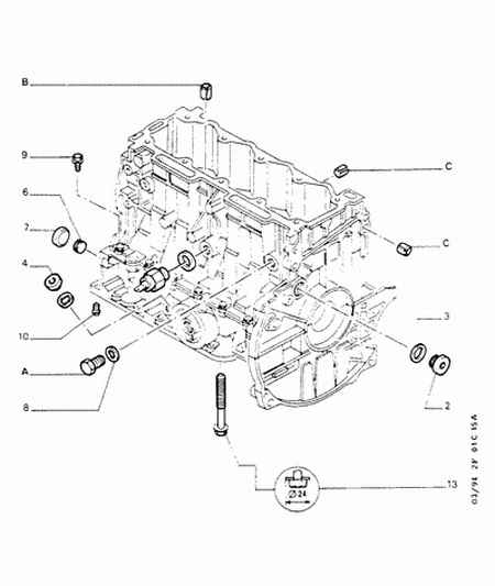 CITROËN/PEUGEOT 6922 54 - БОЛТ М6Х100-20 autocars.com.ua