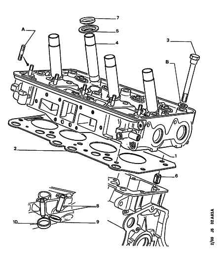 PEUGEOT 0209.F4 - Прокладка, головка циліндра autocars.com.ua