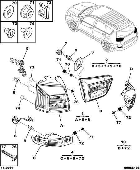 PEUGEOT (DF-PSA) 6347 51 - Свічка запалювання autocars.com.ua