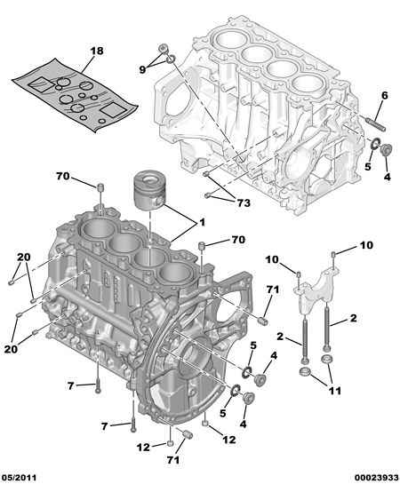 CITROËN 0167.82 - Пробка антифризу autocars.com.ua