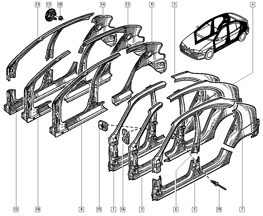 RENAULT 77 51 467 720 - Підніжка, накладка порога autocars.com.ua