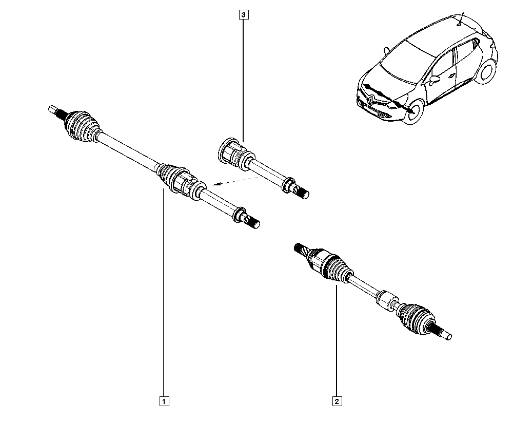 SNR DK55.035 - Приводной вал autodnr.net