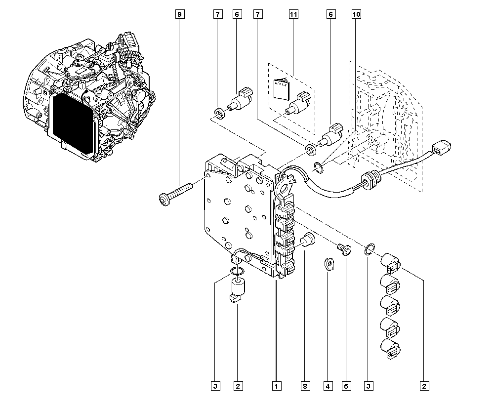 Hoffer 8091520 - Клапан переключения, автоматическая коробка передач autodnr.net