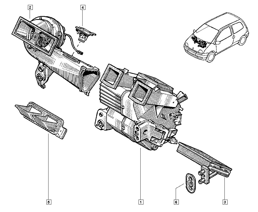 RENAULT TRUCKS 7701053868 - Теплообмінник, опалення салону autocars.com.ua