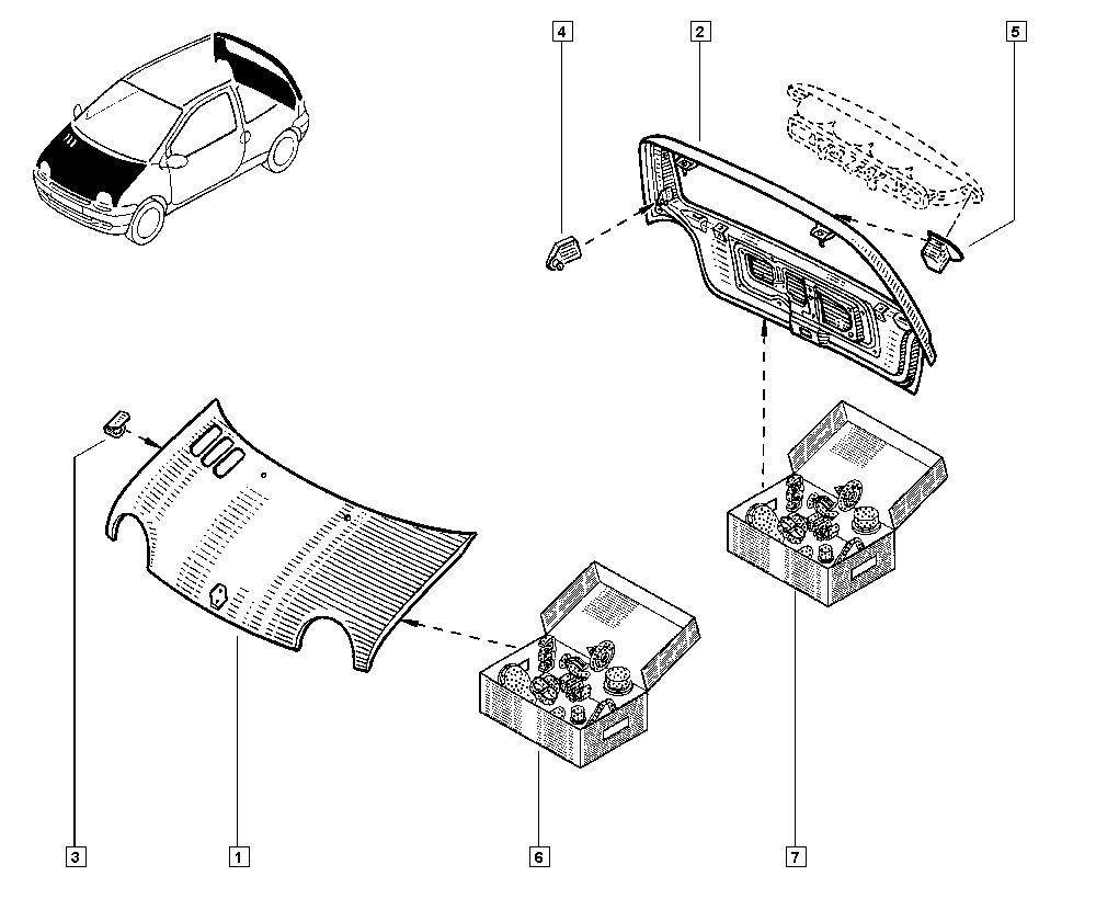 RENAULT 7751473167 - Капот двигуна autocars.com.ua