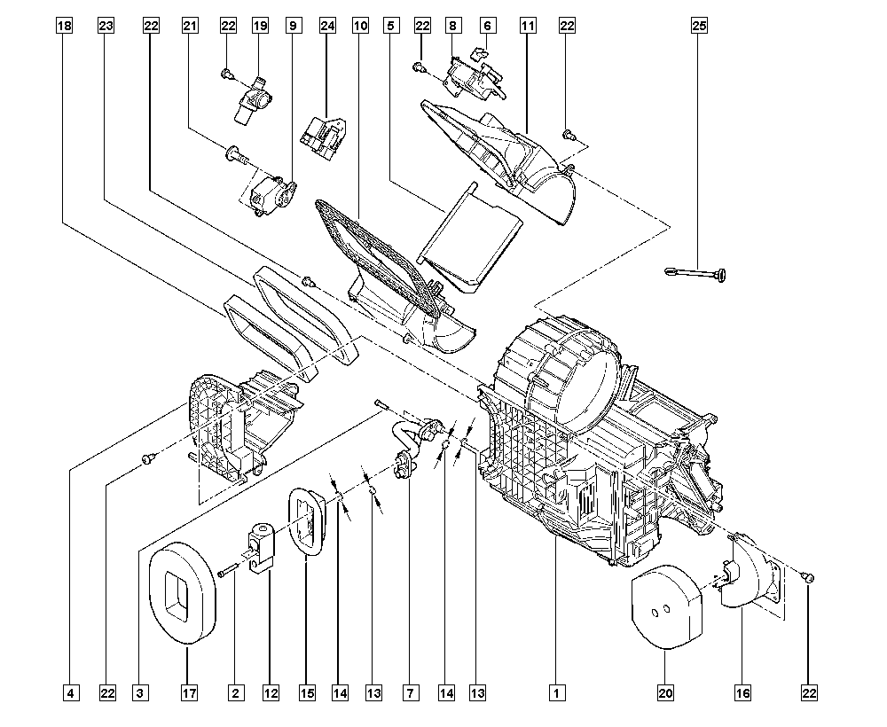 NISSAN 92200-1U60A - Расширительный клапан, кондиционер avtokuzovplus.com.ua