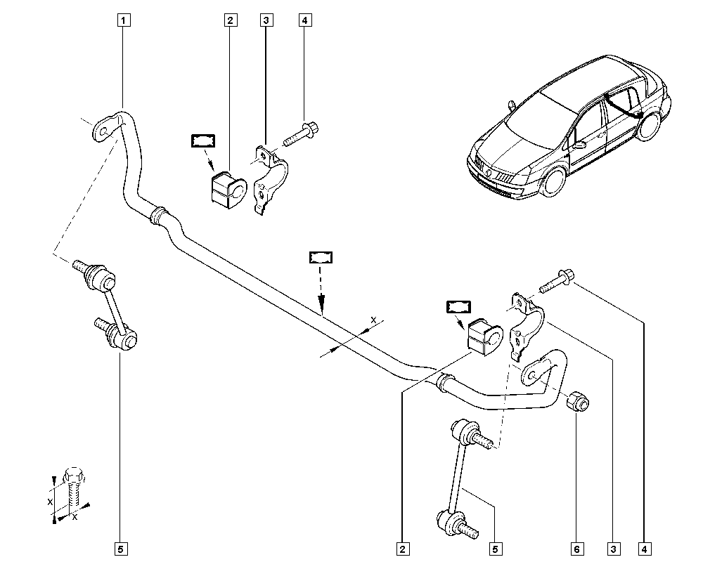 Monroe L25619 - Тяга / стойка, стабилизатор autodnr.net