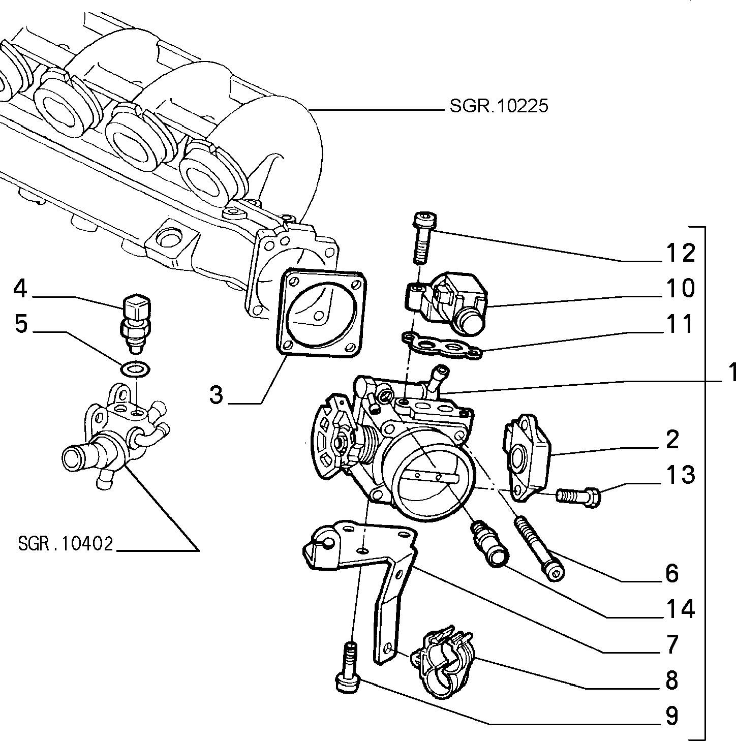IVECO 7789627 - Поворотна заслінка, підведення повітря autocars.com.ua