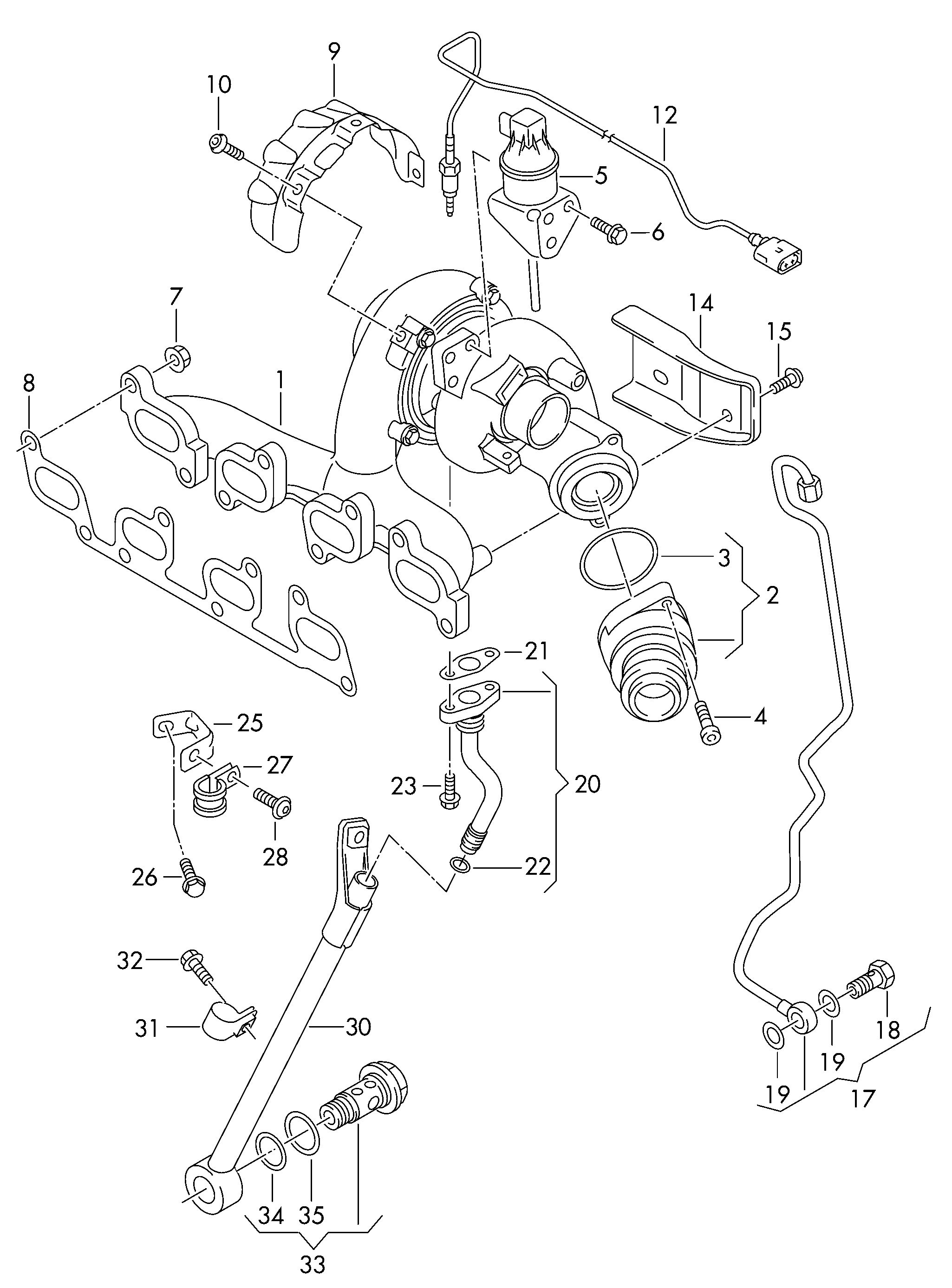 Seat 03L 253 056 D - Група корпусу, компресор autocars.com.ua