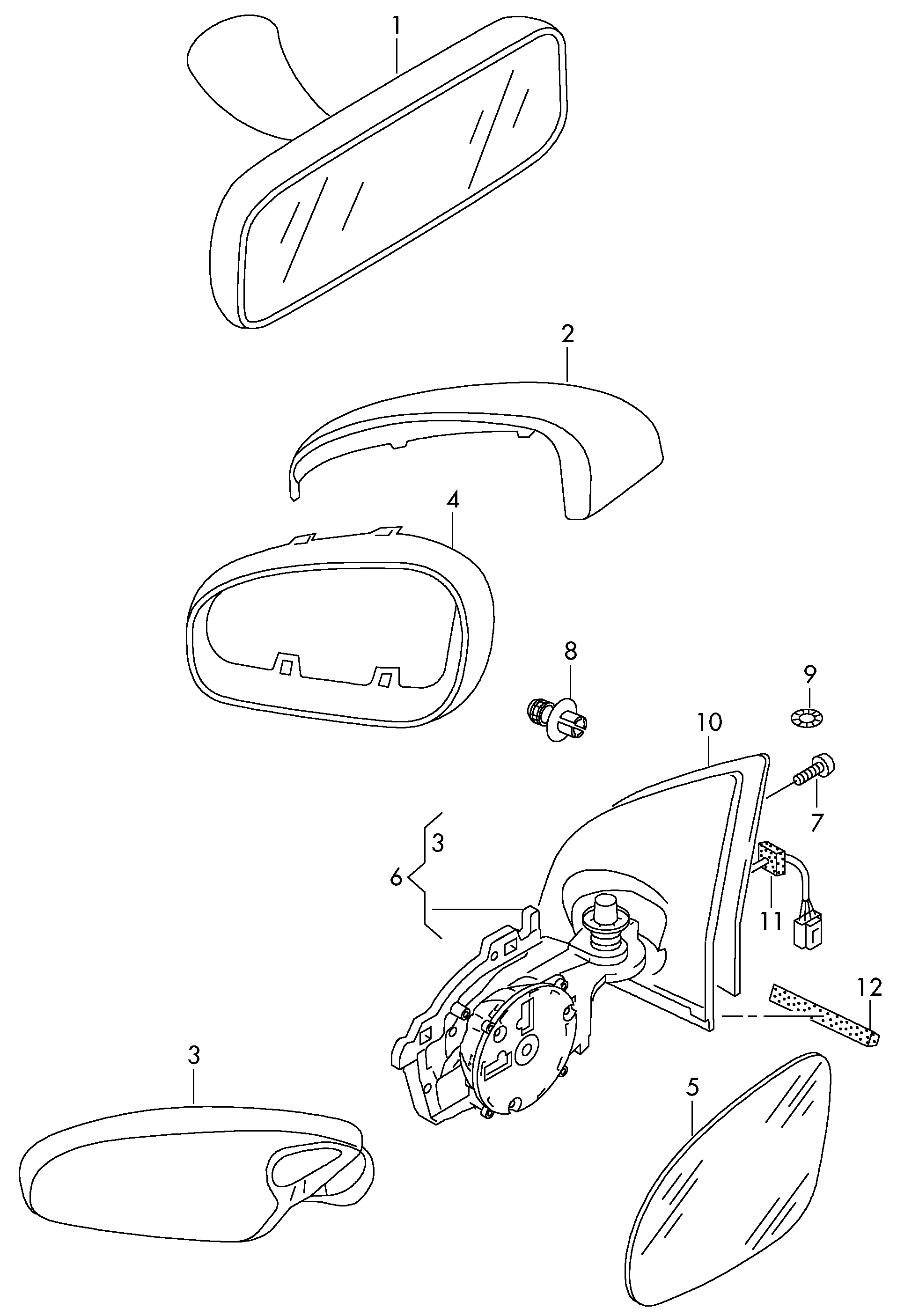 Diederichs 7801625 - Наружное зеркало autodnr.net