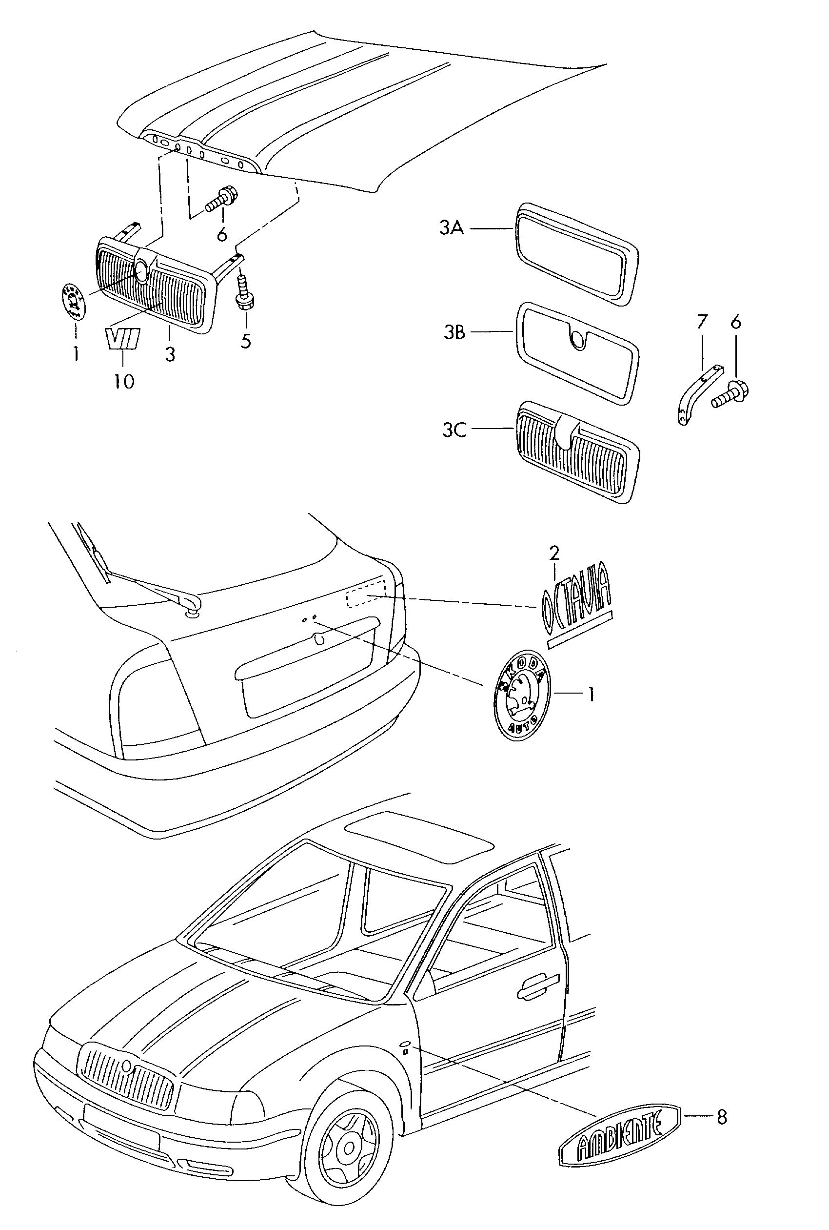 Phira OC-00101 - Решетка вентиляционная в бампере autodnr.net