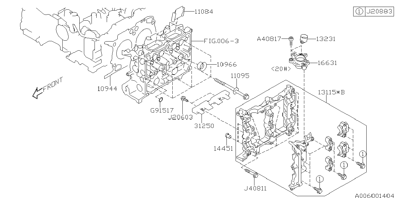 Subaru 13231-AA040 - LIFTER COMPLETE-VALVE autocars.com.ua