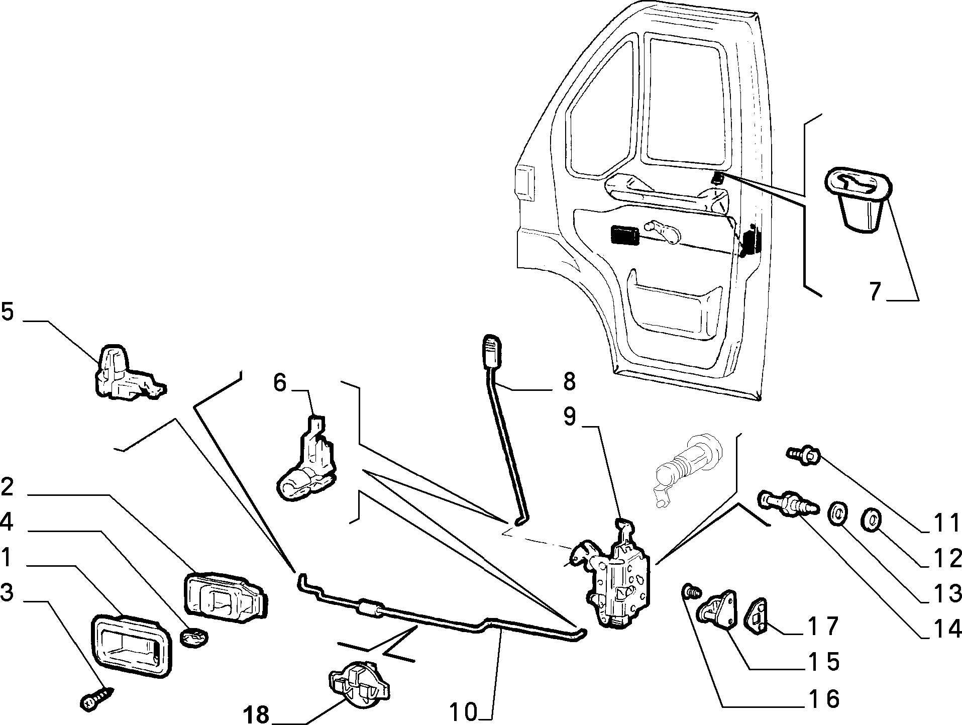 Lift-Tek LT40271 - Замок двери autodnr.net