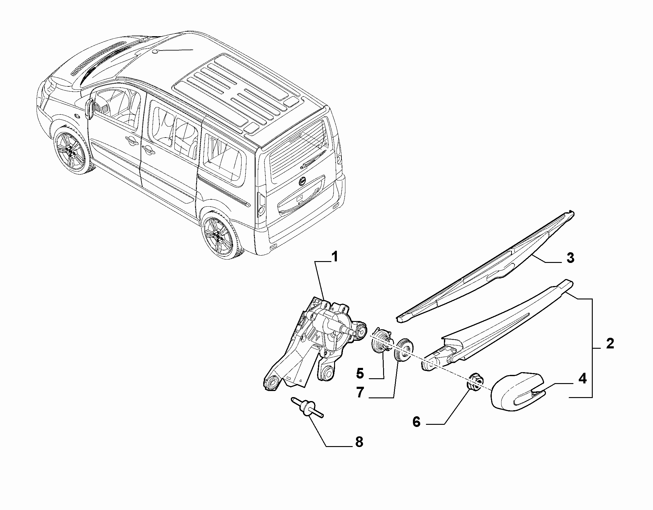 PEUGEOT 9645988980 - Зажим, молдинг / захисна накладка autocars.com.ua