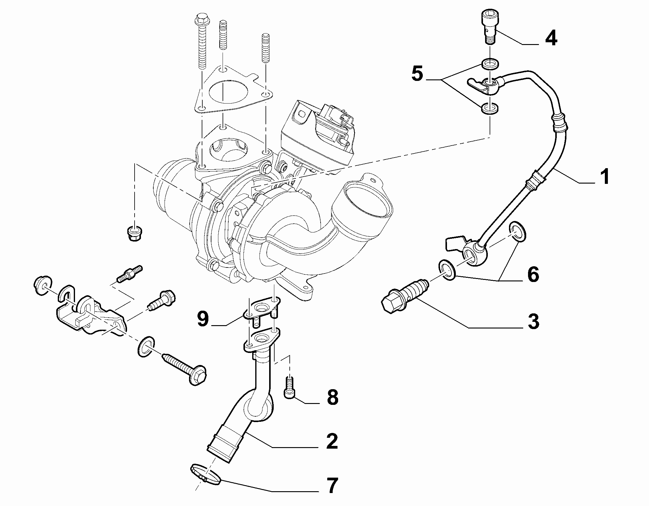 FIAT 9400157089 - Прокладка, компресор autocars.com.ua