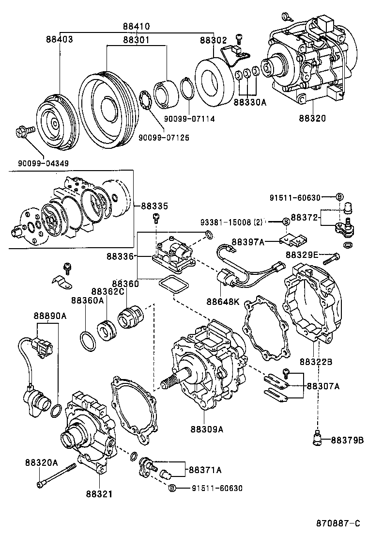 DA SILVA FC3585 - Компрессор кондиционера autodnr.net