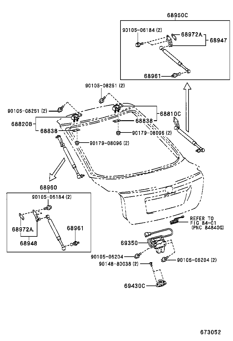 ACKOJAP A70-0105 - Газовая пружина, упор autodnr.net