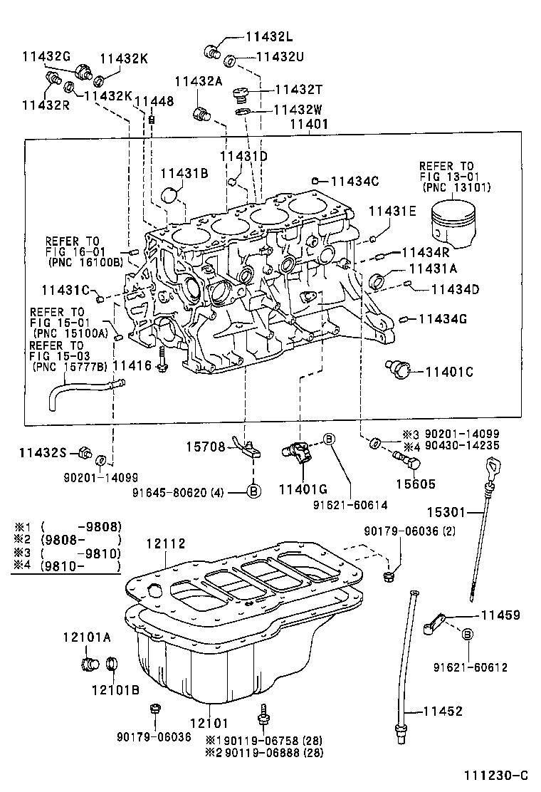 TOYOTA 90430-10027 - Кільце ущільнювача autocars.com.ua