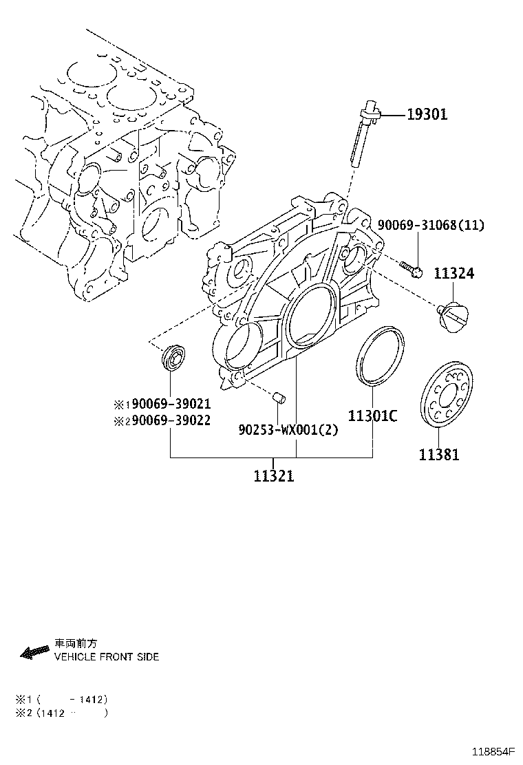 Wilmink Group WG1183268 - Уплотняющее кольцо, коленчатый вал autodnr.net