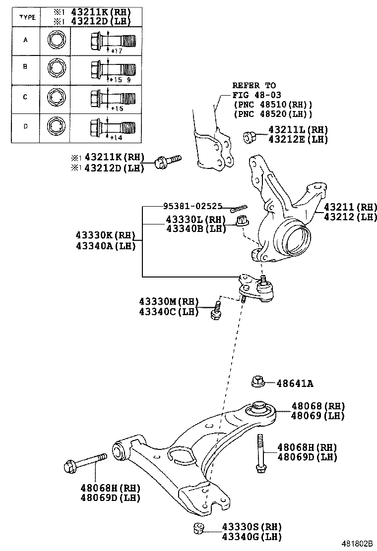 ASVA 0120-250 - Шаровая опора, несущий / направляющий шарнир autodnr.net