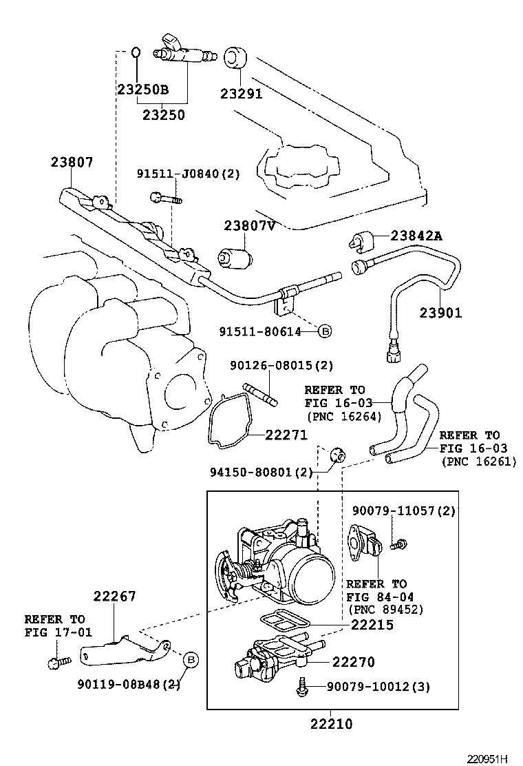 TOYOTA 23291-22020 - INSULATOR, INJECTOR VIBRATION avtokuzovplus.com.ua