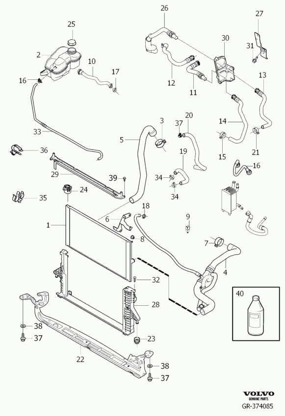 Valeo 701548 - Радиатор, охлаждение двигателя autodnr.net