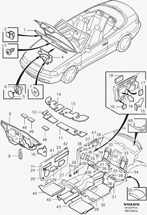 FORD 1350502 - Ветровое стекло avtokuzovplus.com.ua