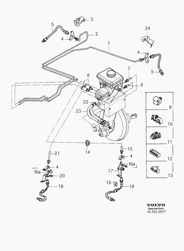 HELLA 8AH 355 460-931 - Тормозной шланг autodnr.net