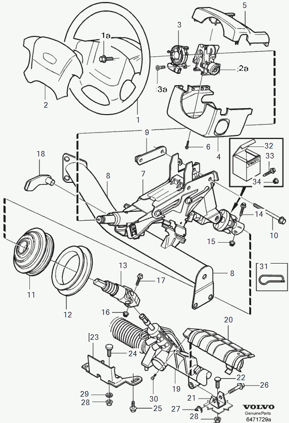 LANGENDORF 1282864 - Repair kit autocars.com.ua