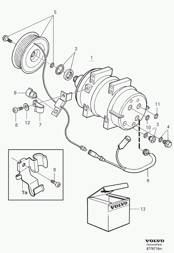 Nissens 89249 - Компрессор кондиционера autodnr.net