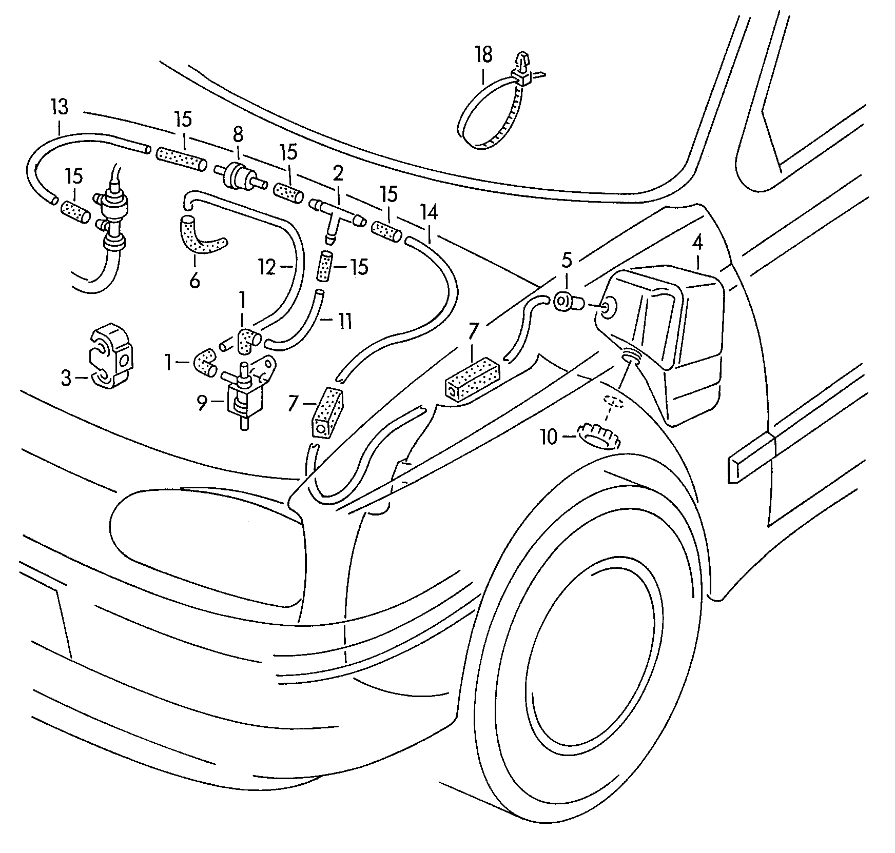 Skoda 1H0 906 283 A - Клапан, управління рециркуляція ОГ autocars.com.ua