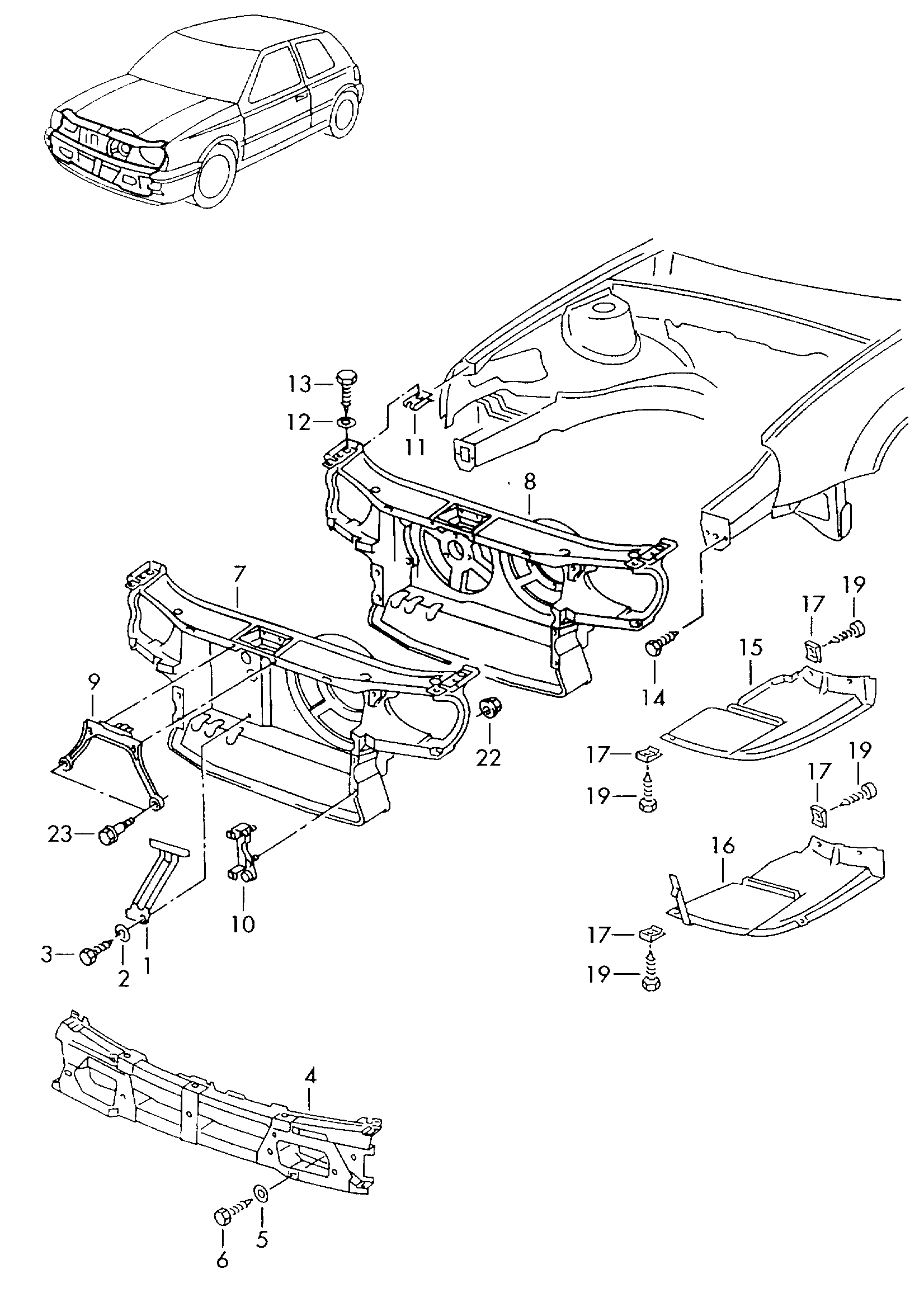 AUDI N  90175203 - Вентилятор, охолодження двигуна autocars.com.ua