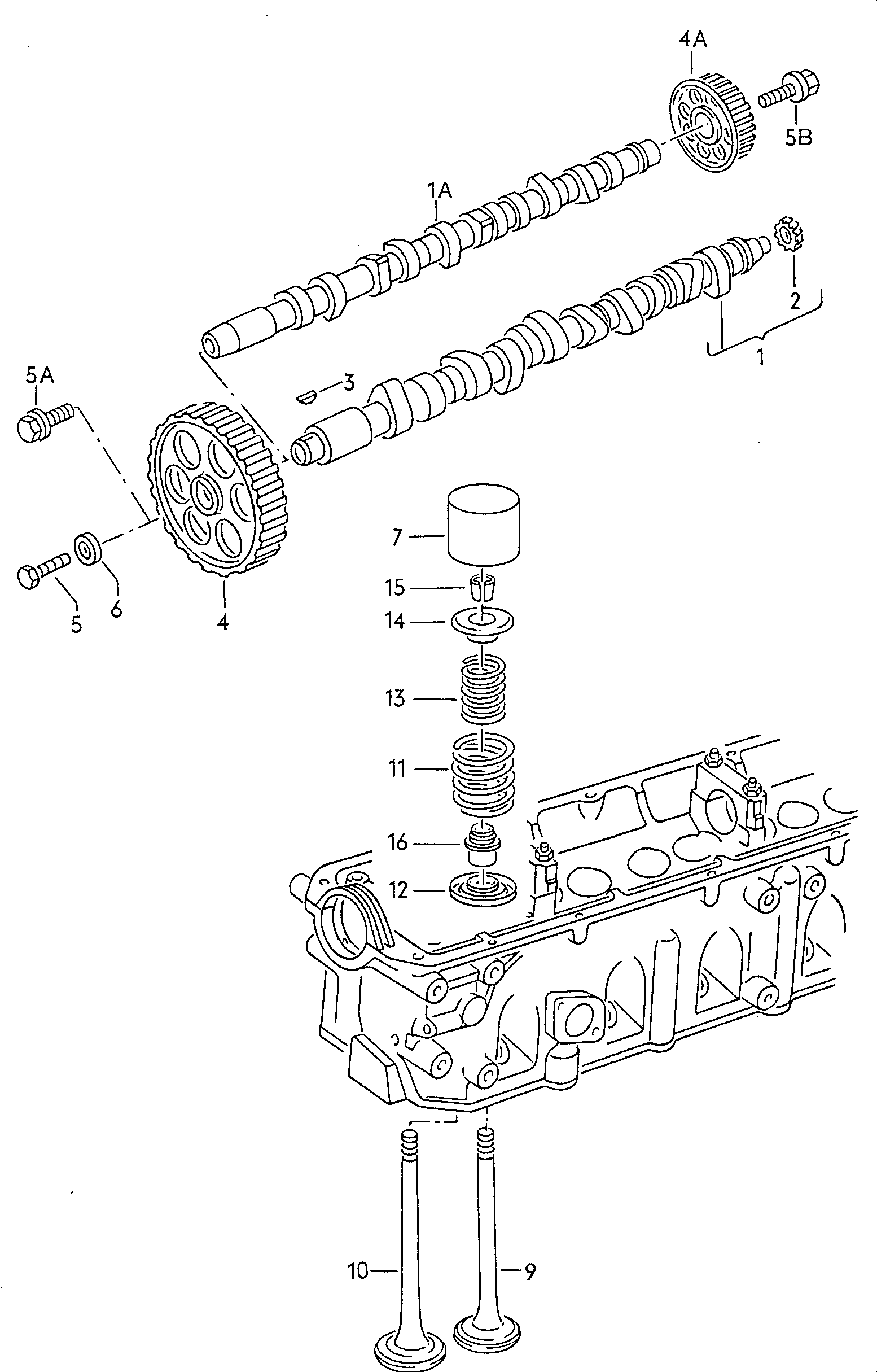 INA 428 0024 30 - Комплект распредвала autodnr.net