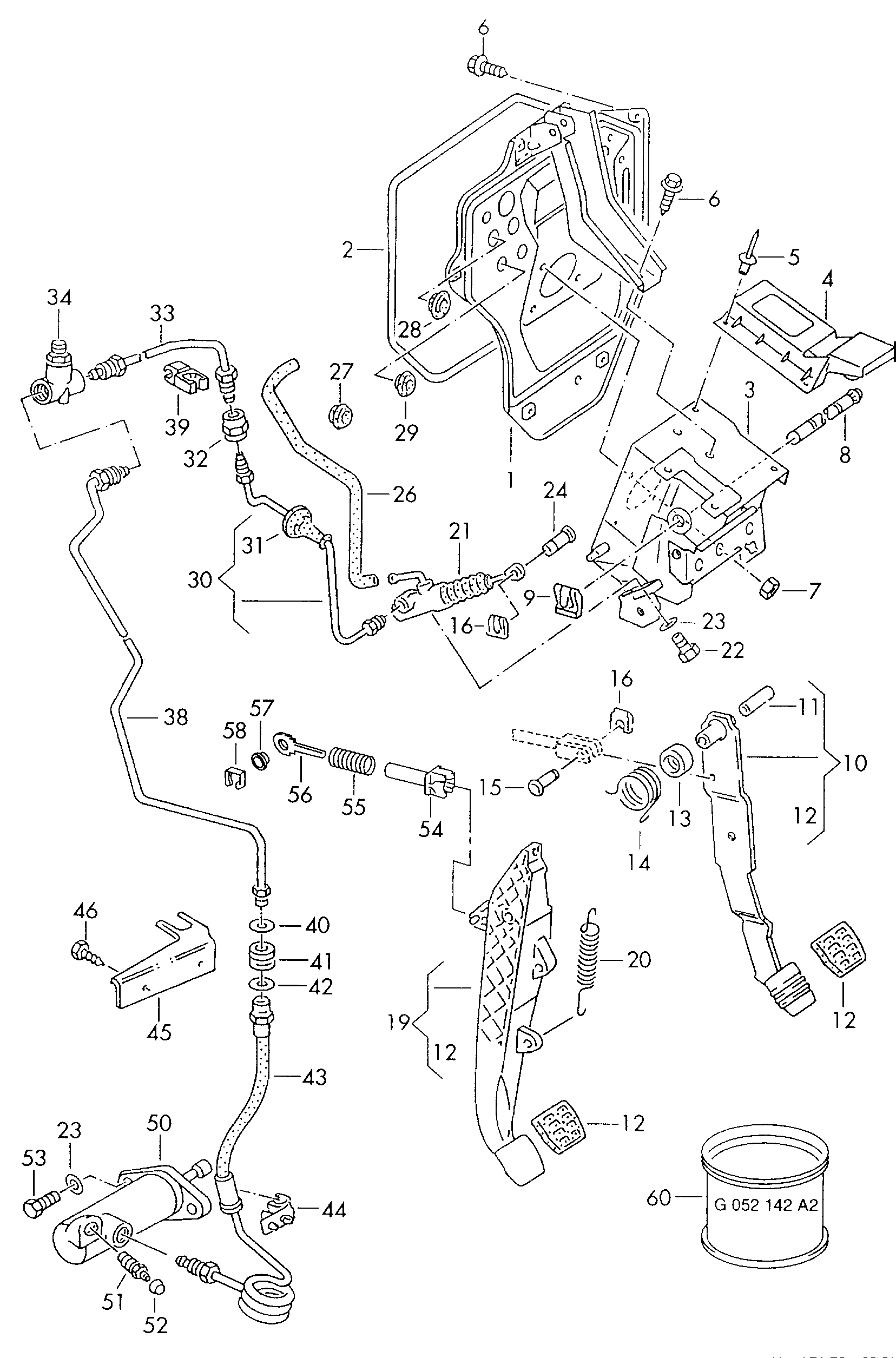 VAG N 010 244 25 - Болт avtokuzovplus.com.ua