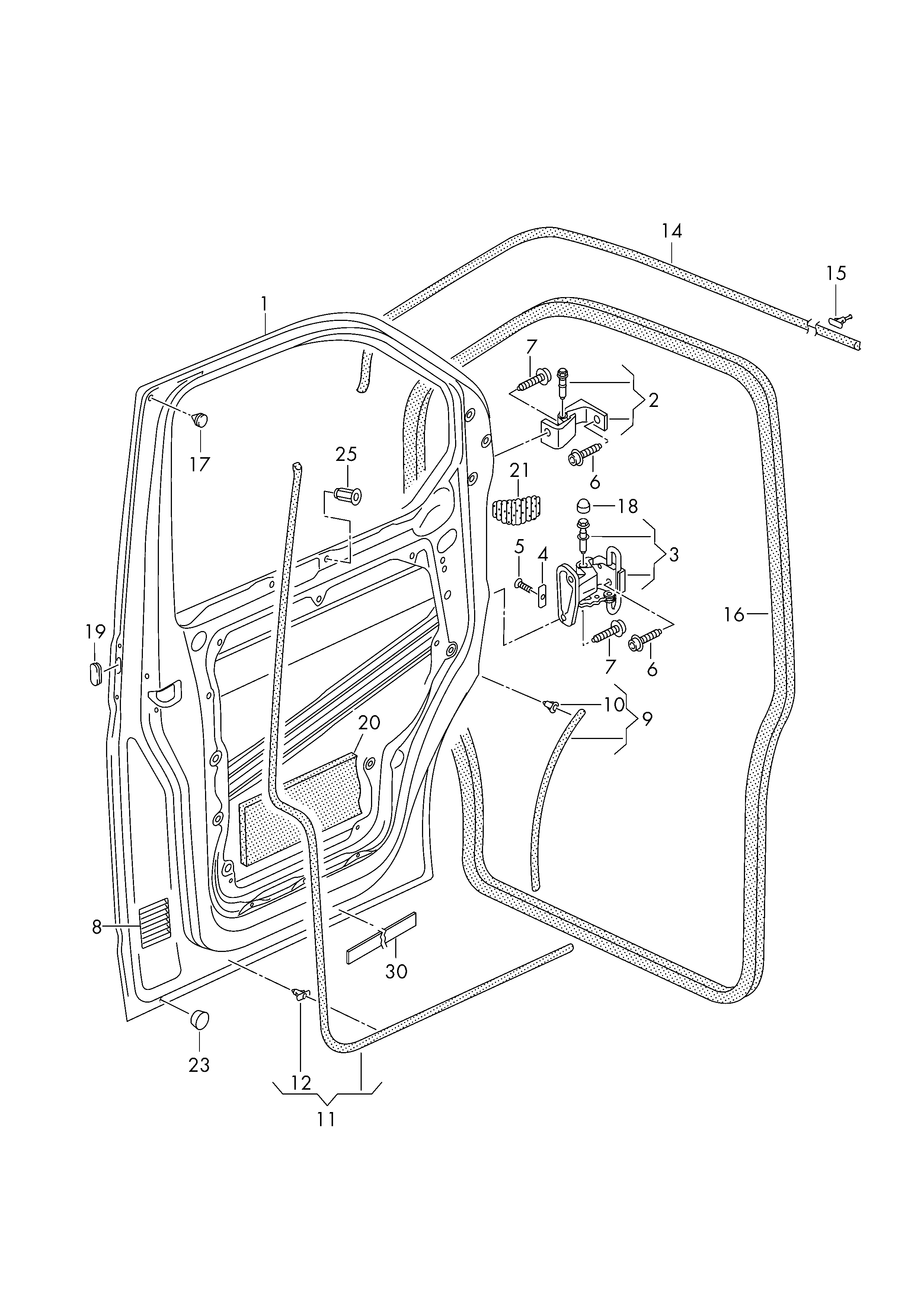 Zekkert BE-3664 - Зажим, молдинг / защитная накладка autodnr.net