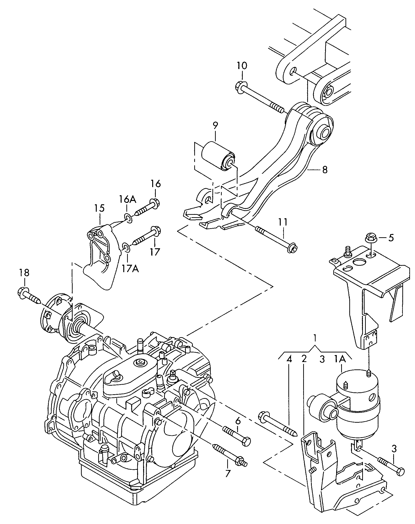 AUDI N  0195308 - Болт, система випуску autocars.com.ua