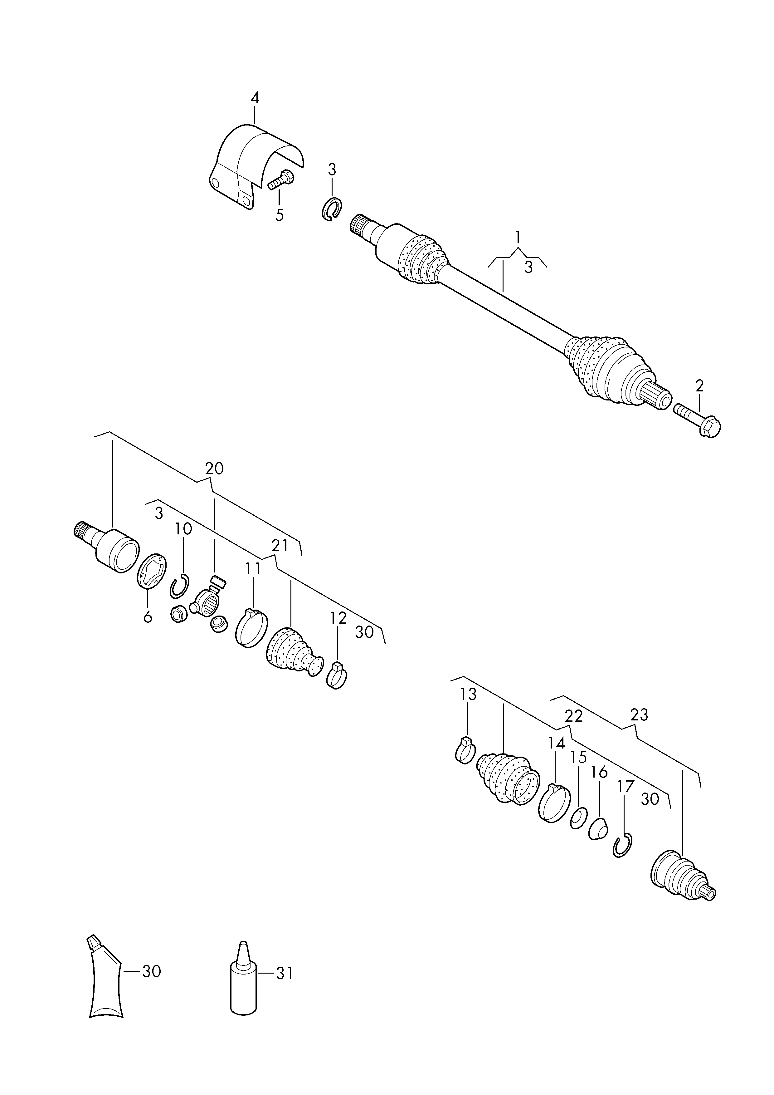 VAG N 107 013 01 - Зажимный хомут avtokuzovplus.com.ua